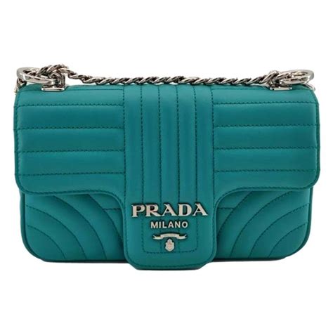 prada diagramme blue|Prada diagramme shoulder bag review.